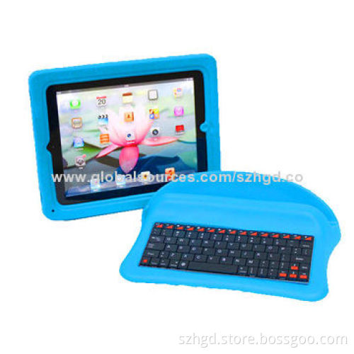 Case Cover for iPad with Bluetooth Keyboard/Unique design for 9.7' Tablet PC, Nontoxic/Eco-friendly